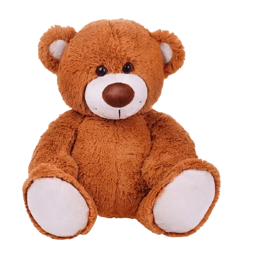 Плюшевая игрушка мишка коричневый